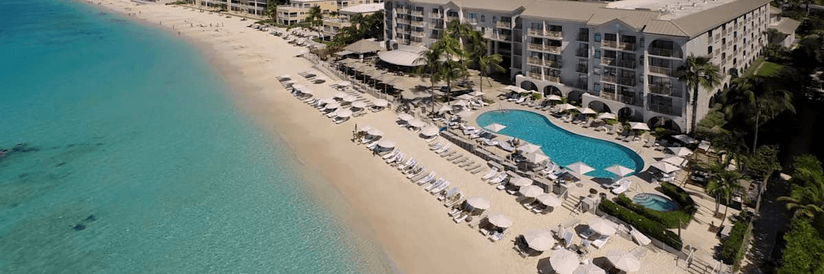 WestJet Vacations Resort credits at Grand Cayman Marriott Resort. - background banner